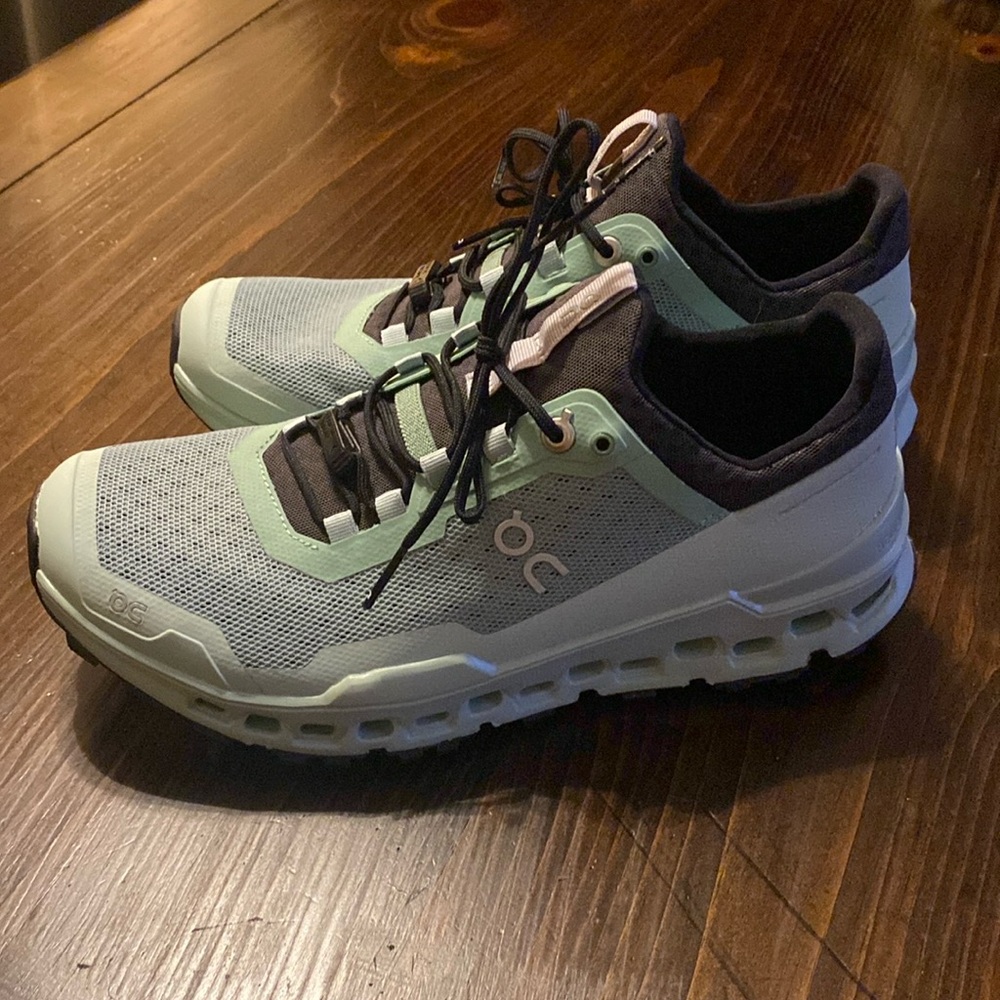 On trail running shoes